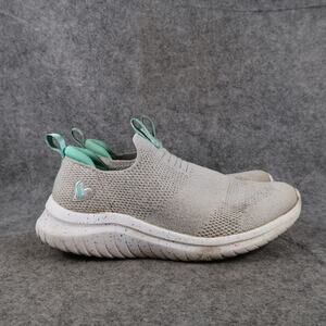 Skechers Shoes Kids 4 Slip On Sneakers Active Casual Stretch Fit Youth Gray